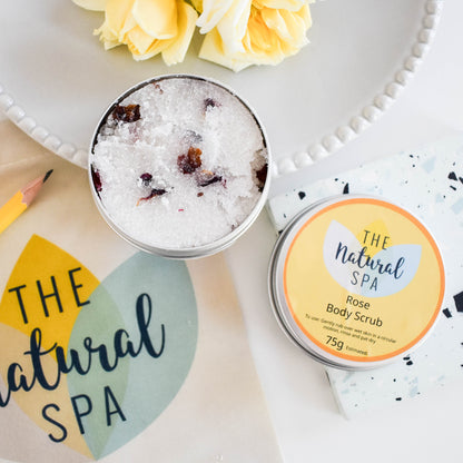 Body Scrub, Rose Sugar