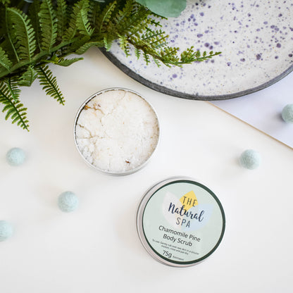 Body Scrub, Chamomile Pine