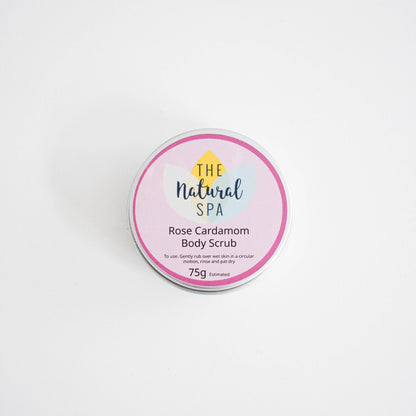 Body Scrubs, Rose and Cardamom