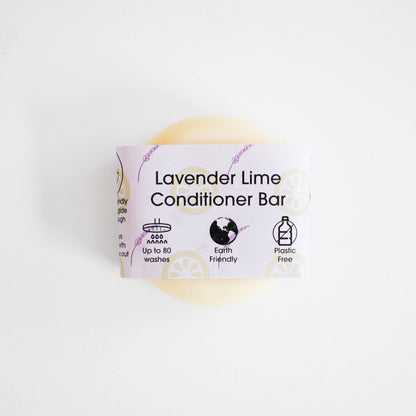Solid Conditioner Bar, Lavender & Lime