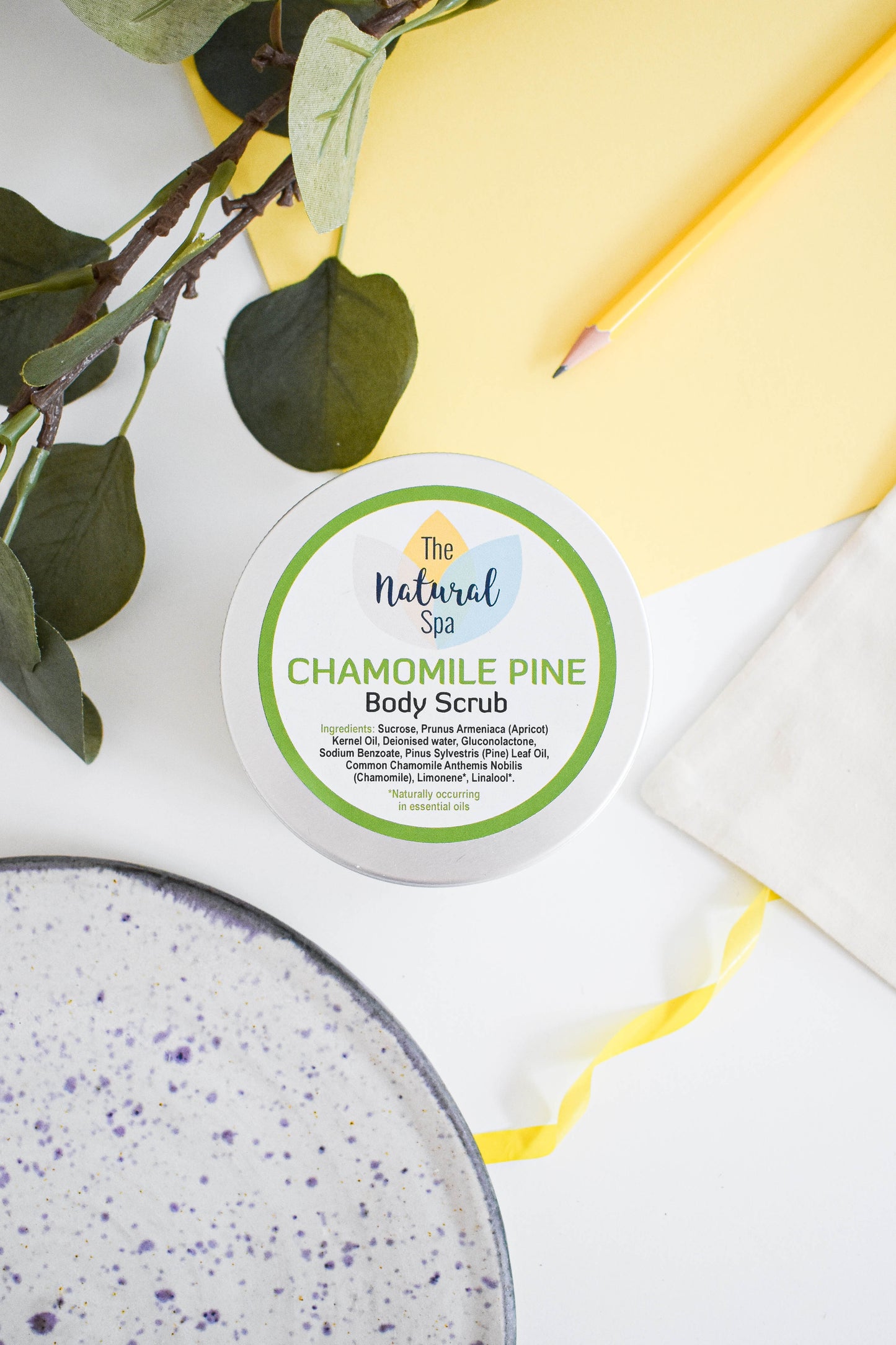 Body Scrub, Chamomile Pine