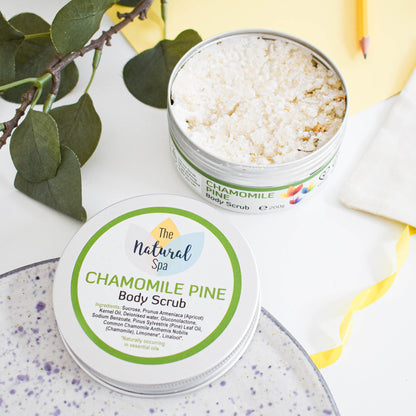 Body Scrub, Chamomile Pine