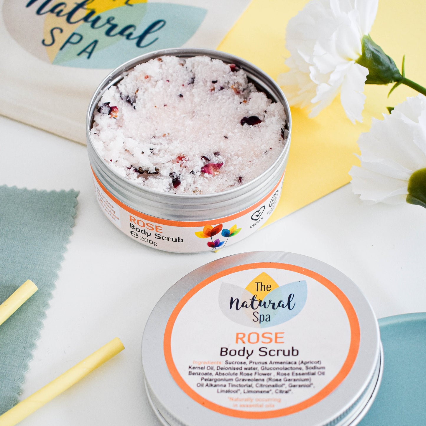 Body Scrub, Rose Sugar