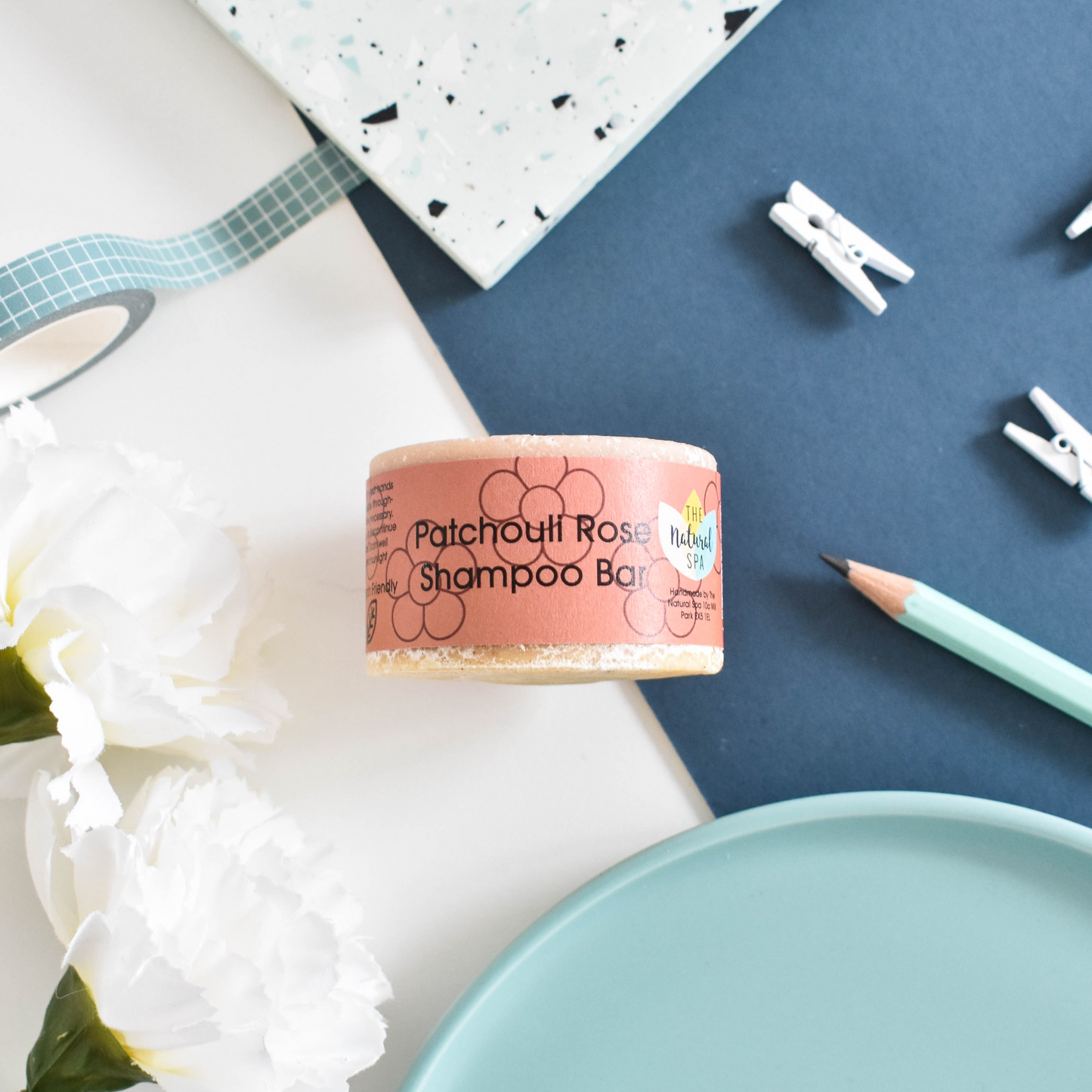 Shampoo Bar, Patchouli Rose