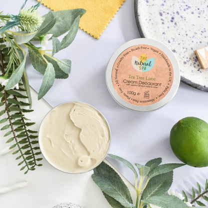 Tea Tree Lime, Cream Deodorant Balm