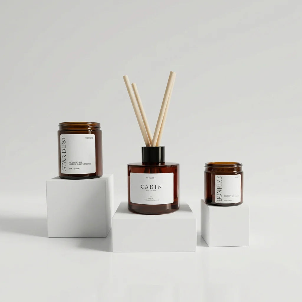 THE MINI SCENTED CANDLE + DIFFUSER DUO