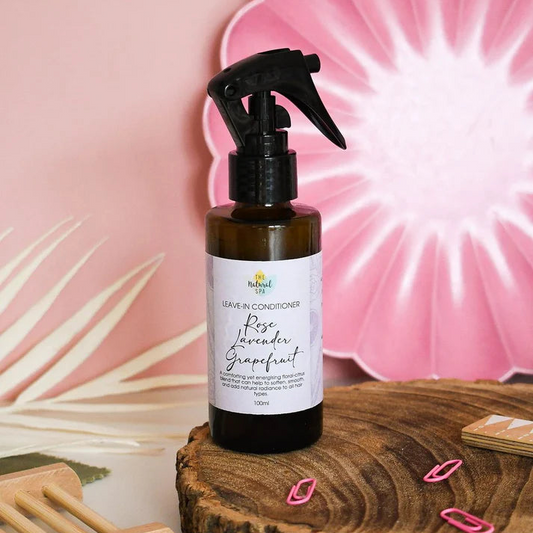 LEAVE-IN CONDITIONER, ROSE LAVENDER GRAPEFRUIT