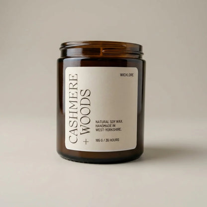 Cashmere & Woods Soy Wax Candle