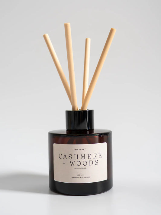 Reed Diffuser – Cashmere & Woods (100ml)