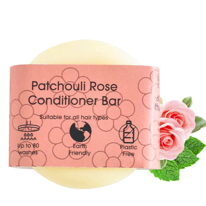 Solid Conditioner Bar, Patchouli Rose