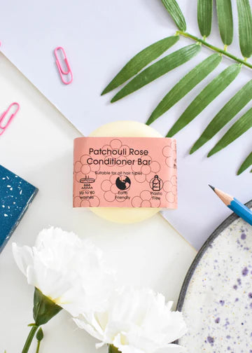 Solid Conditioner Bar, Patchouli Rose