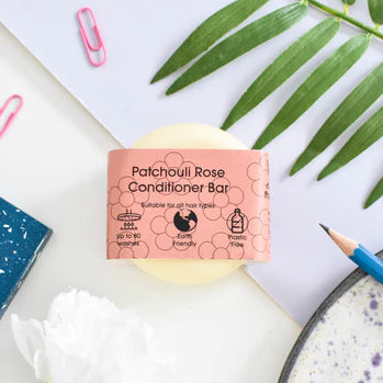 Solid Conditioner Bar, Patchouli Rose