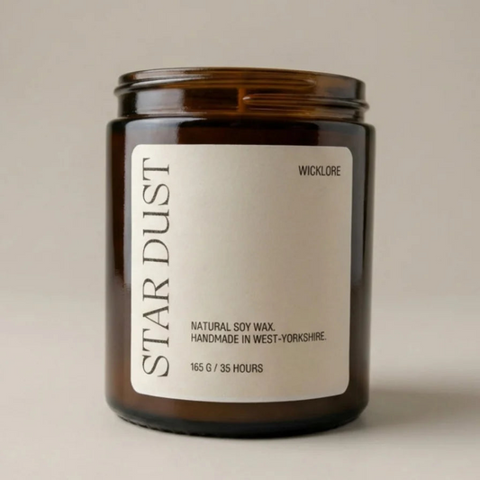 Star Dust Soy Wax Candle